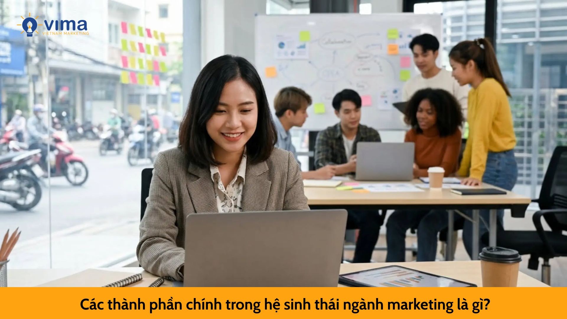 Các thành phần chính trong hệ sinh thái ngành marketing là gì?